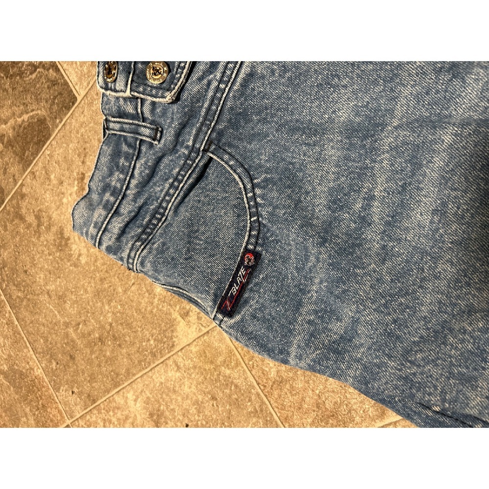 Vintage High Waist Mom Jeans Denim Blue 90s Style Size 25 ZBlaze Z Blaze Jeans - Picture 5 of 8